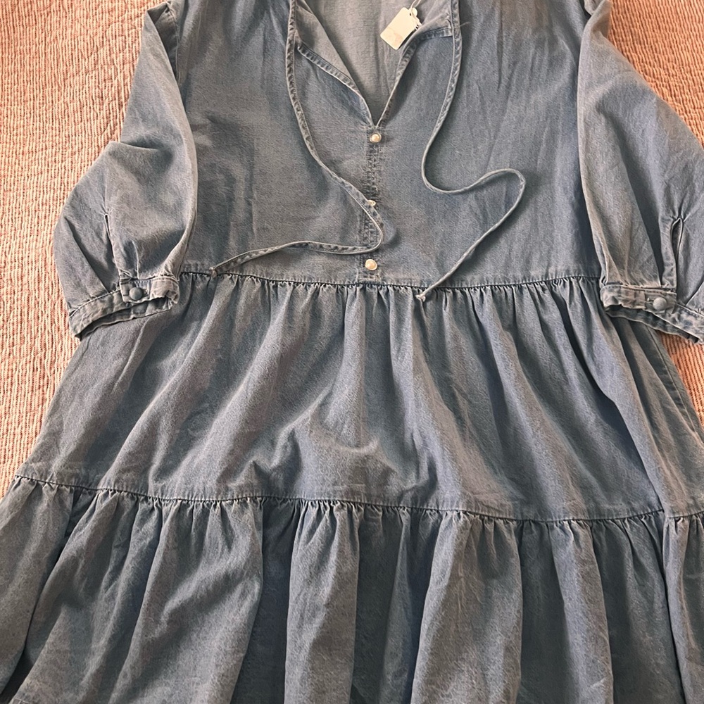 Stylish Blue denim Dress new